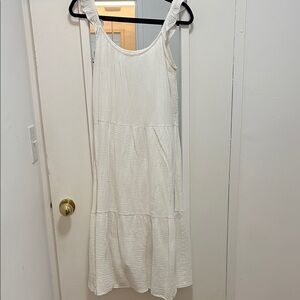 Rails White Sleeveless Dress